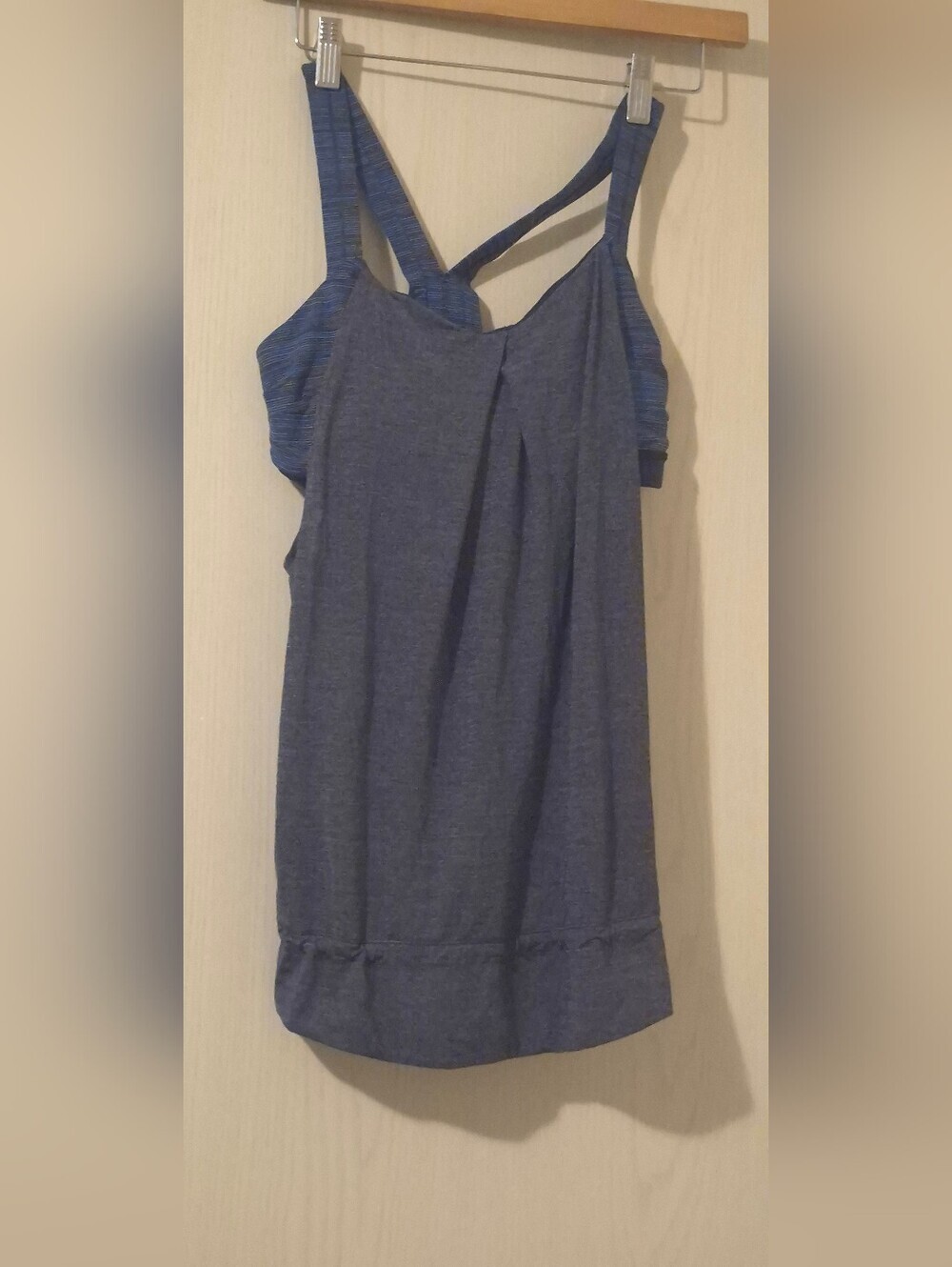 Lululemon Rest Less Tank | Women's Size 6 | Heathered Inkwell / Wee Are From